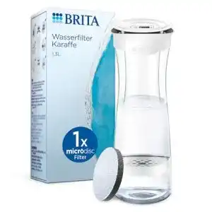 Brita-Wasserfilter Brita Wasserfilter-Karaffe weiß-grau