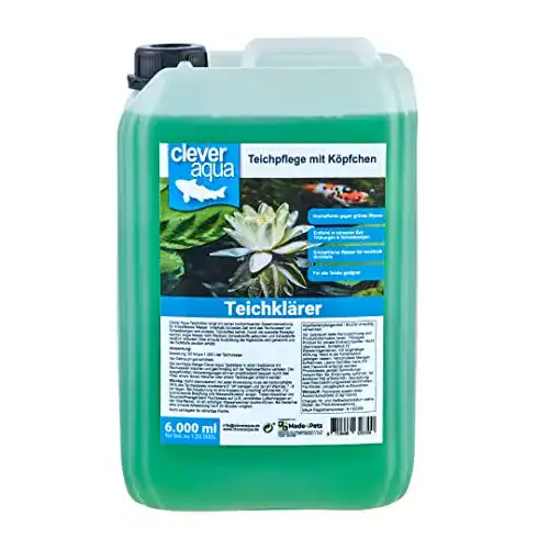 Clever Aqua Teichklärer 6000ml für klare Teiche