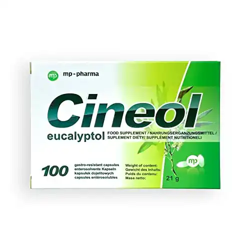 Eukalyptus-Kapseln von mp-pharma zur Erkältungsunterstützung, 100 Stück