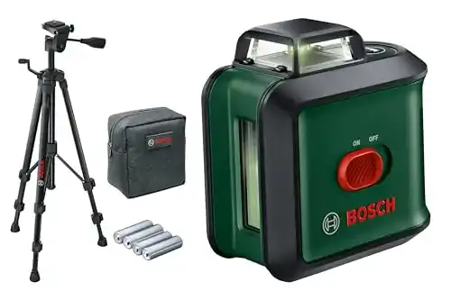 Bosch Kreuzlinienlaser für präzises Ausrichten und Nivellieren