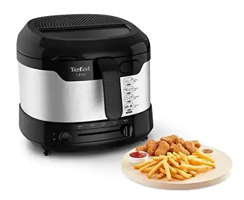 Tefal Uno M Fritteuse mit 1470 Watt und 1 kg Kapazität