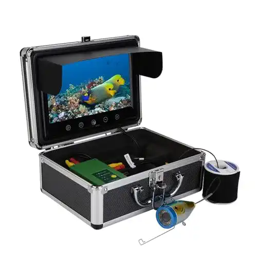 Tragbare Unterwasserkamera für Angler – Bewinner Fischerkamera mit 9 Zoll TFT