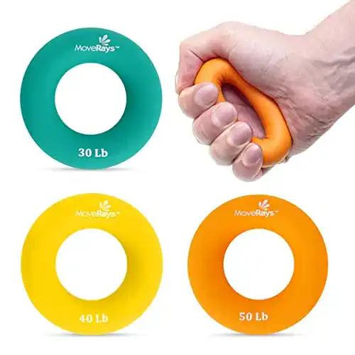 Handgrifftrainer MoveRays zur Stärkung von Finger und Unterarm