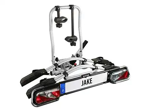 Eufab Fahrradträger JAKE 11510 für 2 E-Bikes mit Diebstahlschutz
