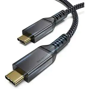 Maxonar Thunderbolt 3 Kabel 2m mit 40Gbps und USB 4 Unterstützung