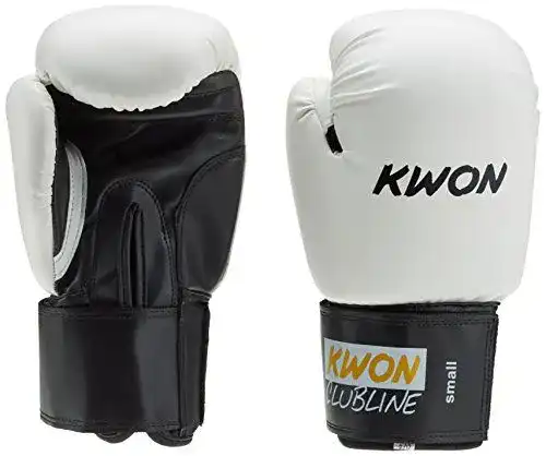 Boxhandschuhe Leder Kwon Clubline Pointer Small für Jugendliche