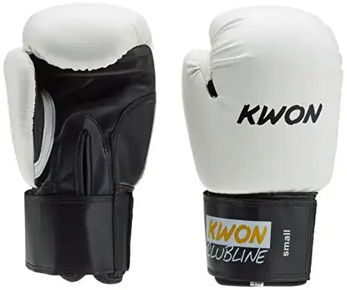 Boxhandschuhe Leder Kwon Clubline Pointer Small für Jugendliche