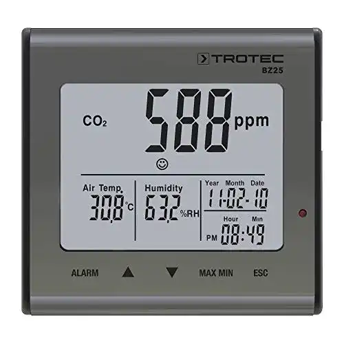 CO2-Melder Trotec BZ25 Messgerät für Luftqualität