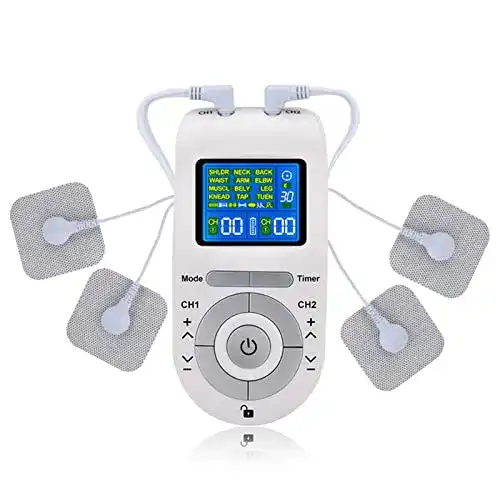 Layhou EMS/TENS Gerät 3-in-1 Reizstromgerät für Schmerzlinderung