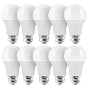 LED E27 60 W Glühbirnen, 8.5 Watt, 806 Lumen, Warmweiß