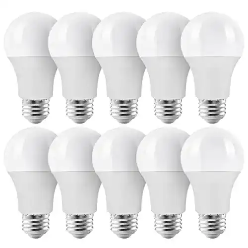 LED E27 60 W Glühbirnen, 8.5 Watt, 806 Lumen, Warmweiß