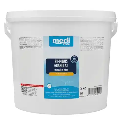 pH-Minus Medipool Schwimmbadpflege Granulat 5 kg
