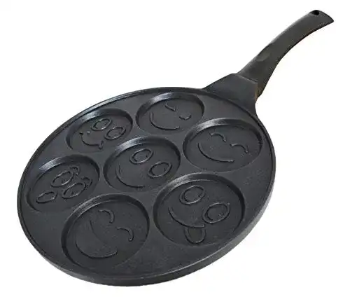 Pancake-Pfanne rukauf für Pfannkuchen mit Smiley-Gesichtern