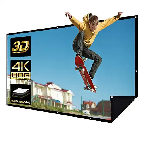 3D Leinwand Nierbo 120 Zoll 16:9 Beamer Projektionsleinwand
