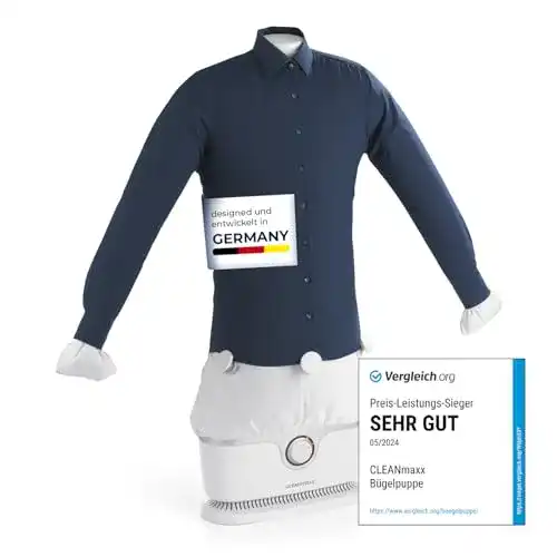 Bügelpuppe CLEANmaxx automatischer Hemdenbügler für effizientes Bügeln