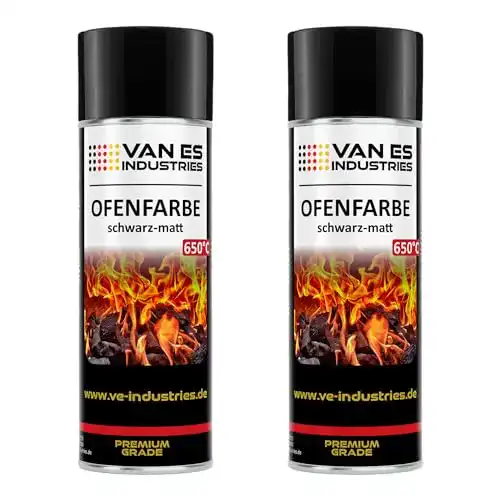 Auspufflack VE-Industries Thermolack 2 x 400ml Spray für hohe Temperaturen