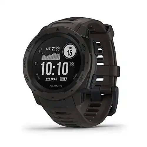 Garmin Instinct Smartwatch für Android Herren, wasserdicht und sportlich