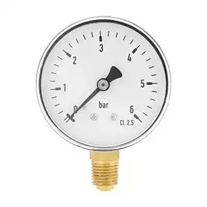 Manometer Hilitand 1/4″ NPT Druckluft 0-6 bar seitliche Montage