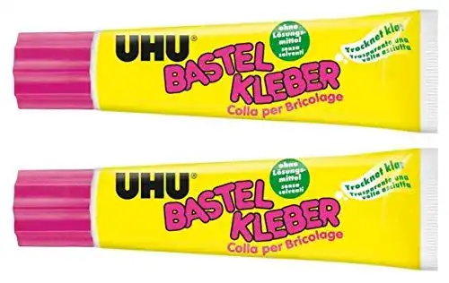 Uhu Kleber 47735, Bastelkleber in 90 g Tube