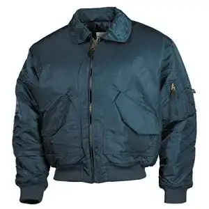 Bomberjacke MFH US Airforce CWU Pilotenjacke Basic Navy Größe M