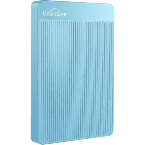 Externe Festplatte 250 GB und 500 GB von Unionsine, tragbar und ultradünn