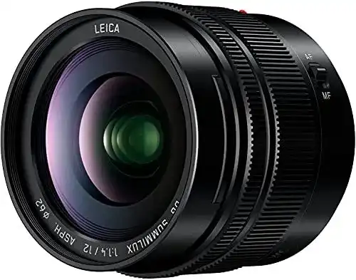 Panasonic H-X012E Leica DG Summilux 12 mm F1.4 ASPH. Weitwinkelobjektiv