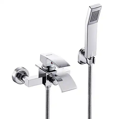Wannenarmatur BonaDe mit Handbrause und Duschsystem