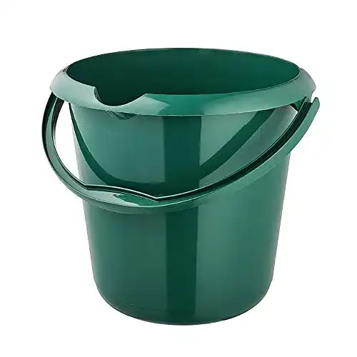 10 Liter Eimer mit Mess-Skala von keeeper für Haushalt und Garten