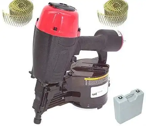 Druckluftnagler 90mm Coilnagler 90 inklusive 500 Nägel