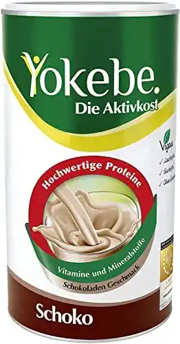 Yokebe Aktivkost Schoko Mahlzeitersatz für ausgewogene Ernährung