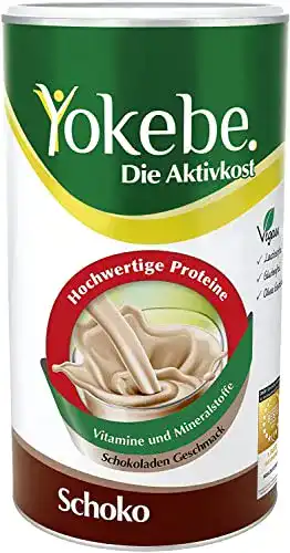 Yokebe Aktivkost Schoko Mahlzeitersatz für ausgewogene Ernährung