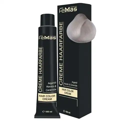 Silber Haarfarbe Femmas Superaufheller 912 Creme 100 ml