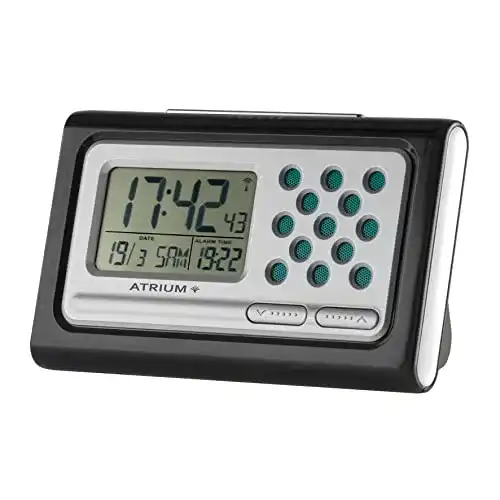 Sprechender Funkwecker für Senioren mit Snooze-Funktion