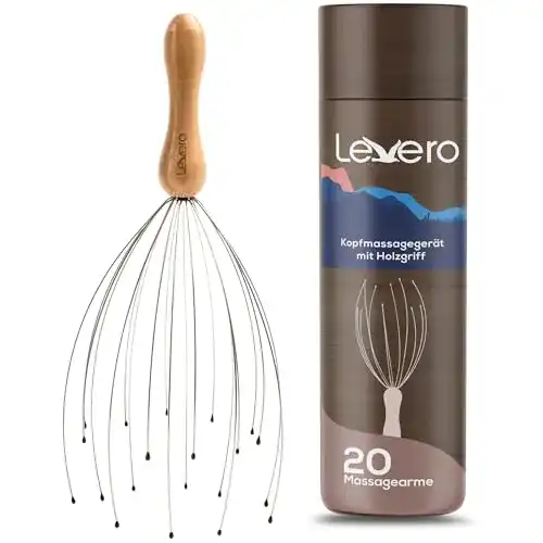 Kopfmassagegerät Levero mit 20 Massagearmen für Entspannung