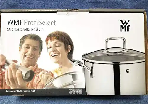 Kasserolle WMF Stiel 16 cm ohne Deckel, Kochtopf klein 1,4 l