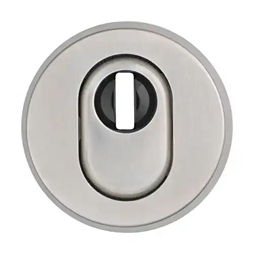Schutzrosette Abus RHZS415 ER aus Edelstahl mit Zylinderschutz