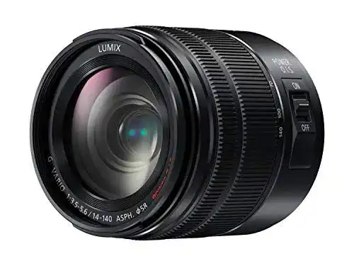 Panasonic H-FSA14140E Superzoom Objektiv für LUMIX G-Kameras