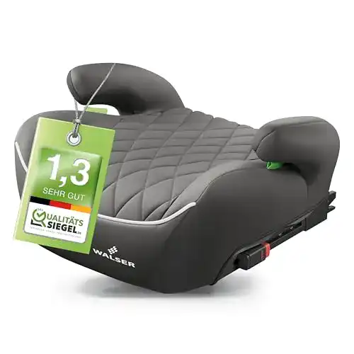 Sitzerhöhung Walser Premium für Kinder mit ISOFIX – ECE R 129