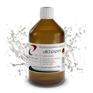 Kolloidales Silizium Cleansilver 30ppm, 500ml – hochdosiert