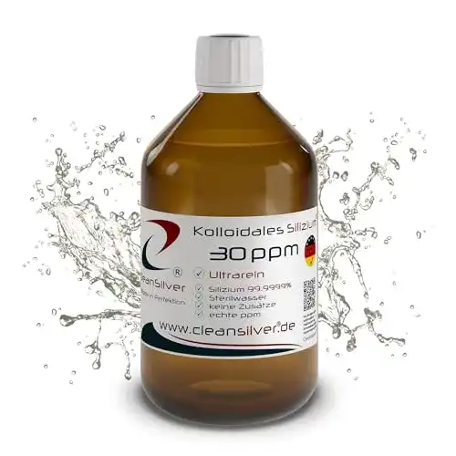 Kolloidales Silizium Cleansilver 30ppm, 500ml – hochdosiert