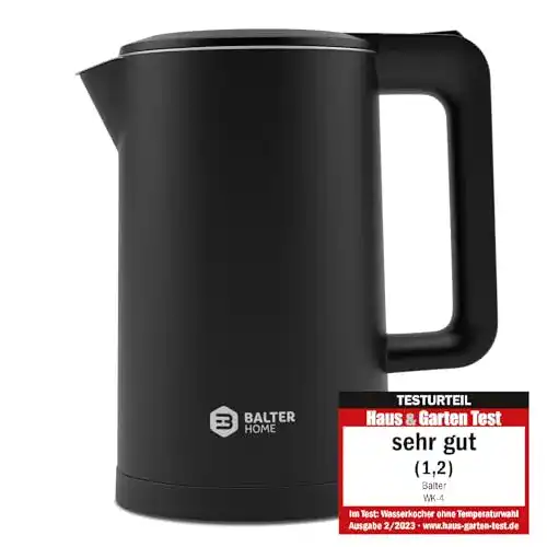 Wasserkocher Balter Edelstahl WK-4 mit 1,7 Litern Kapazität