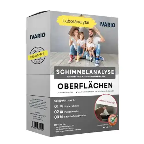 Schimmeltest Ivario für Oberflächen in Wohnräumen