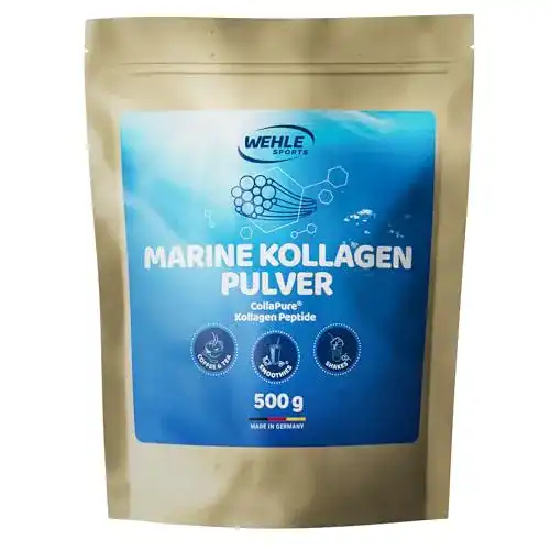 Kollagenhydrolysat Wehle Sports Marine Kollagen Pulver 500g