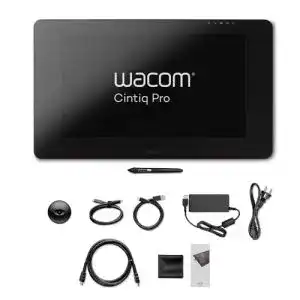 Wacom Grafiktablett Cintiq Pro 24 Touch mit 4K Display und Pro Pen 2