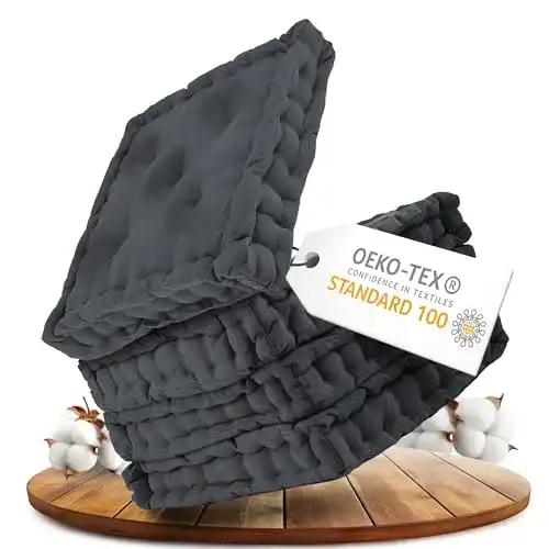 Sitzkissen Gräfenstayn 4er-Set für Indoor und Outdoor, 40x40x8cm