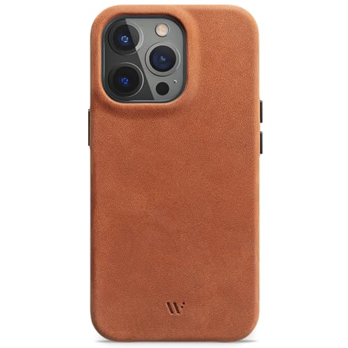 iPhone 14 Pro Leder Case Wiiuka Hülle für iPhone 14 Pro