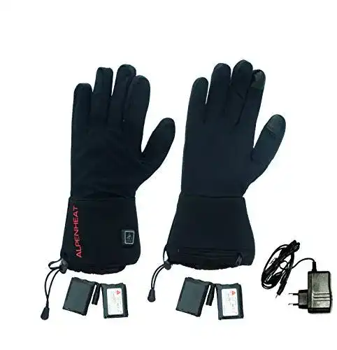 Beheizbare Handschuhe Alpenheat Unterziehhandschuh in Größe L