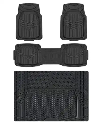Auto Fußmatten Set von Amazon Basics für verschiedene Fahrzeugtypen