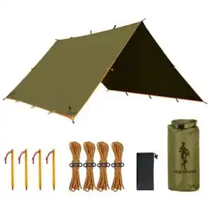 Tarp Free Soldier wasserdicht 3×3,2m ultraleicht mit UV-Schutz