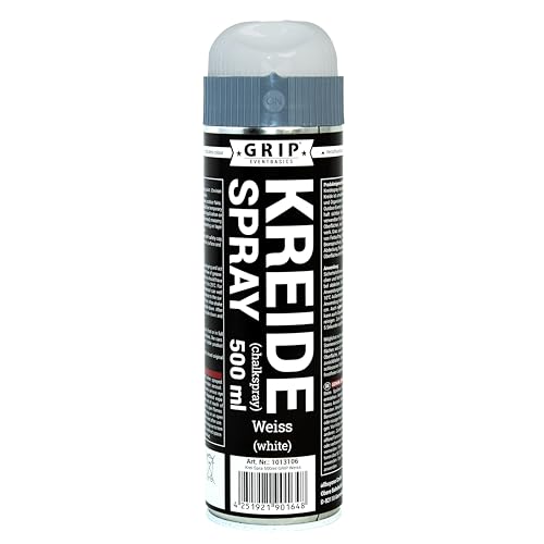 Kreidespray Grip Eventbasics 500 ml mit Überkopfdüse in weiß